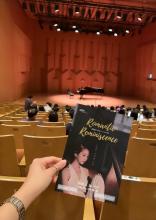 Program ready for Mikyung Sung recital, courtesy Viabin Studio