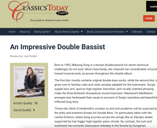 Classics Today review of The Colburn Sessions